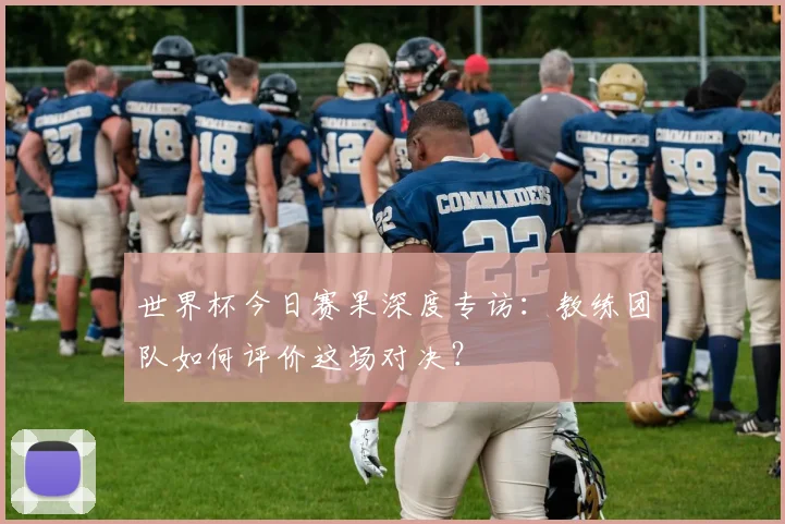 世界杯今日赛果深度专访：教练团队如何评价这场对决？